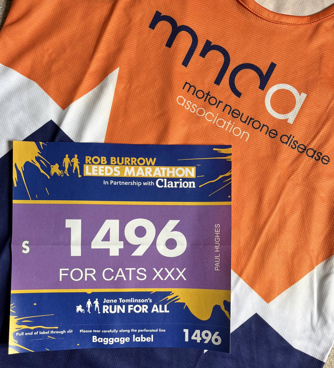 1 week today is the @runforall @Rob7Burrow Marathon! Feeling real now! 😬 Thanks to everyone who has donated so far - it’s really appreciated and is for such a worthwhile cause! justgiving.com/fundraising/pa… @mndassoc #MND