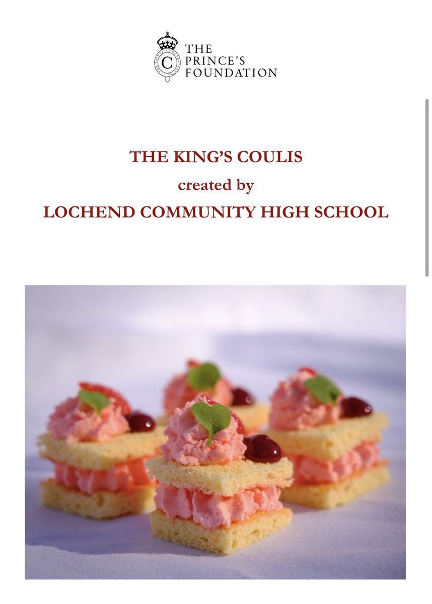 seasonalsavers1's tweet photo. With all the celebrations this weekend, why not try out one of our delicious Coronation recipes created by “Food for the Future” educational schools. Our seasonal savers kept is sweet with “The Kings Coulis”. @PrincesFound @Dumfries_House @LochendHigh #seasonality #Sustainability https://t.co/tQ48CPfdWv