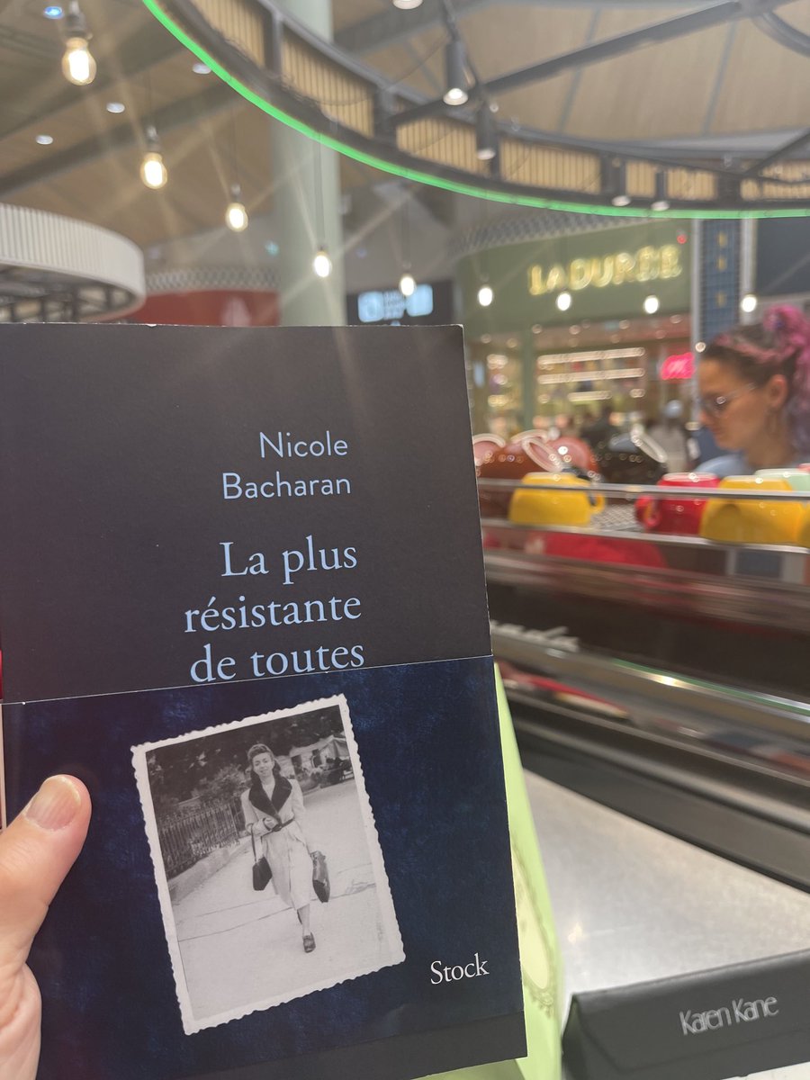 We need this in translation in America—a biography by my good friend Nicole Bacharan of her mother, who carried messages for the resistance in World War II and escaped the Gestapo. Stories of real heroes feed our souls.
