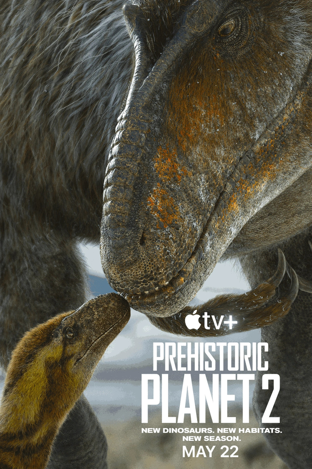 Nieuwe posters van Prehistoric Planet S2 op Apple TV Plus