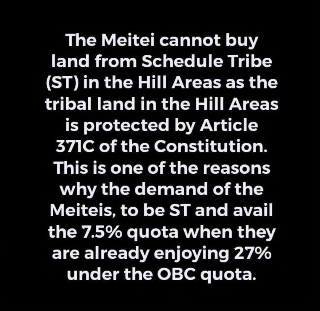 itsmeh26's tweet photo. @SudhirPuthran @ShashiTharoor Behind all the facade they try to paint . The real agenda is still the same - 
#ManipurOnFire 
#TribalLivesMatter https://t.co/ZpllxvlnoW