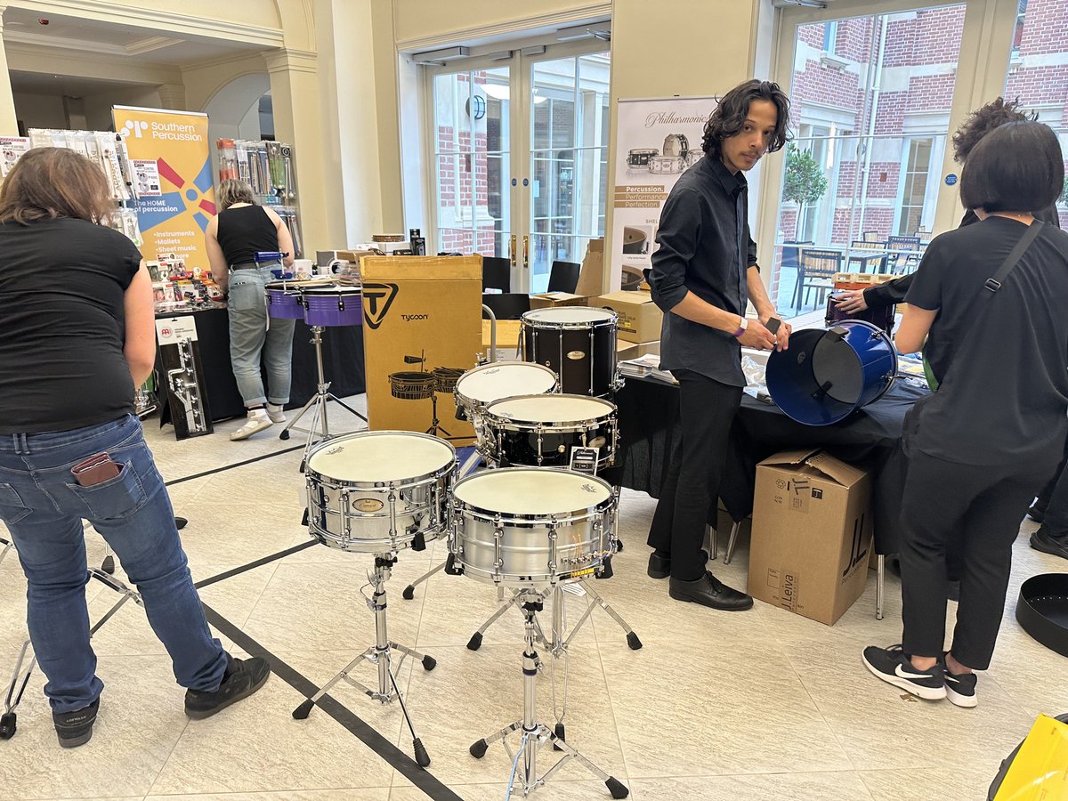 Percussion Festival is about to start. We can‘t wait to welcome all of you!🌞