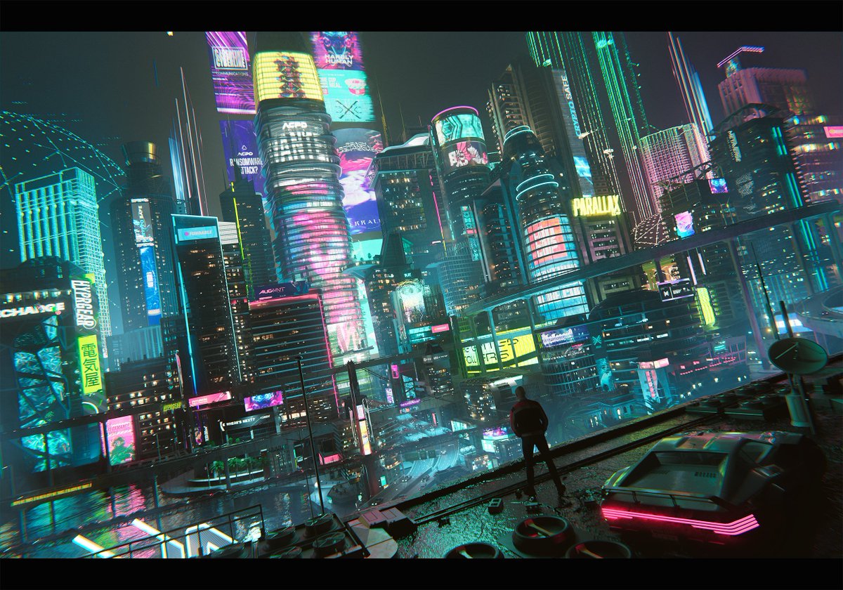 gsd__studio's tweet image. GOoD Sunday cyberfam
Back to 2022
Some cover i made with the awesome assets Neo San Francisco from @kitbash3d 
#cyberpunk #3denvironment