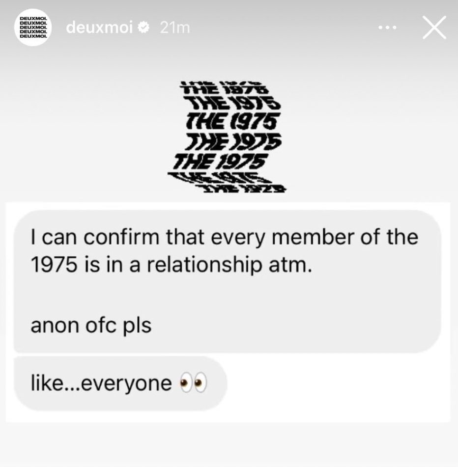 ross is dating me btw since all of you are confused 😄