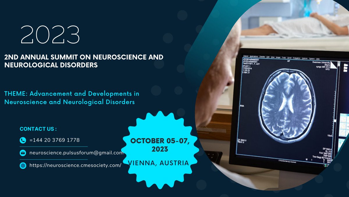 Attend the #Neuroscience2023 conference in #Austria neuroscience.cmesociety.com @SfNtweets @NeuroCellPress