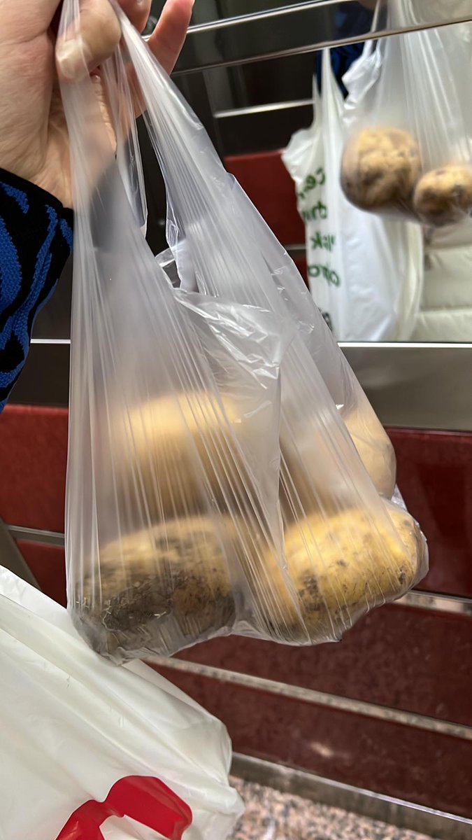 Az önce kardeşimi markete gönderdik 3-4patates al dedik,4 patatese 38TL para ödemiş,1tepsi böreğe 39TL. Ekonomi çok iyiiyaa