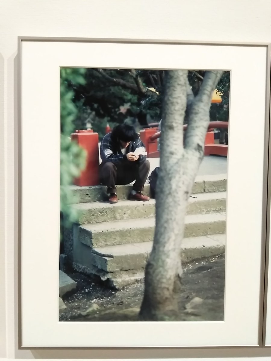 雨がヒドイので、隣の写真美術館へ
撮影ＯＫだった。
スゴイいい時間 https://t.co/dNWR0WY5BW