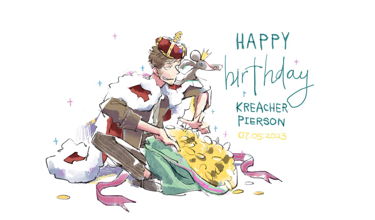 mush26488193's tweet photo. ピアソンさん誕生日おめでとう!!!
ハッピーな一年になりますように!!!!!
#泥棒生誕祭2023
#クリーチャー・ピアソン誕生祭2023 https://t.co/ZmMXQLYgtB