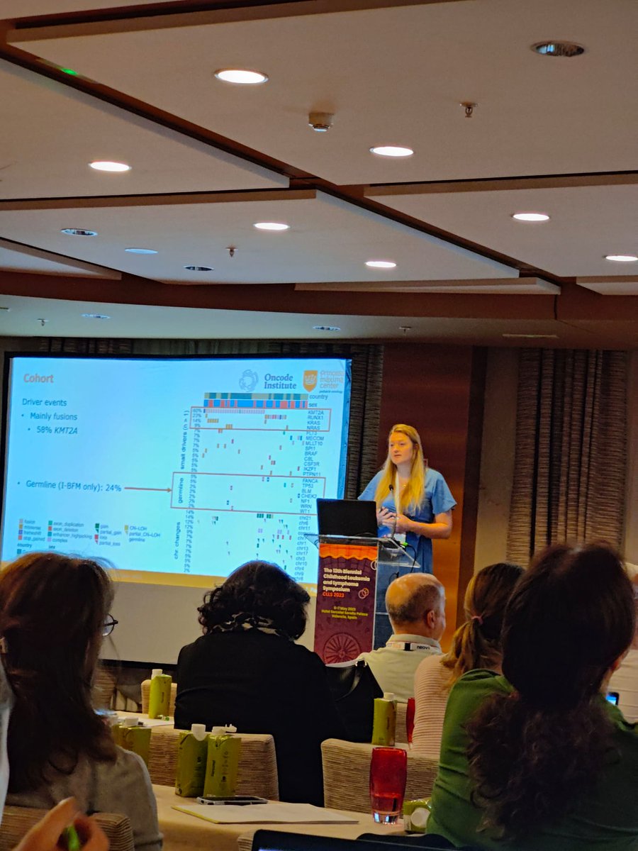 Grateful for the opportunity to present our research on the role of #TP53 mutations in mutagenesis and selection dynamics under platinum exposure during the #CLLS2023 in Valencia. @BoxtelLab <a href="/prinsesmaximac/">PrinsesMáximaCentrum</a> <a href="/oncodeinstitute/">Oncode Institute</a>