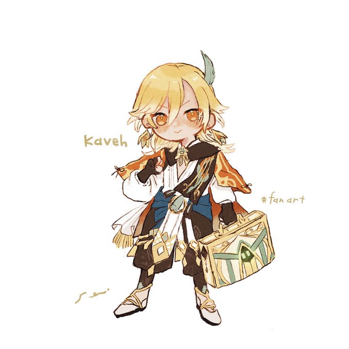 kaveh ⸝⋆⸝⋆  #fanart #原神