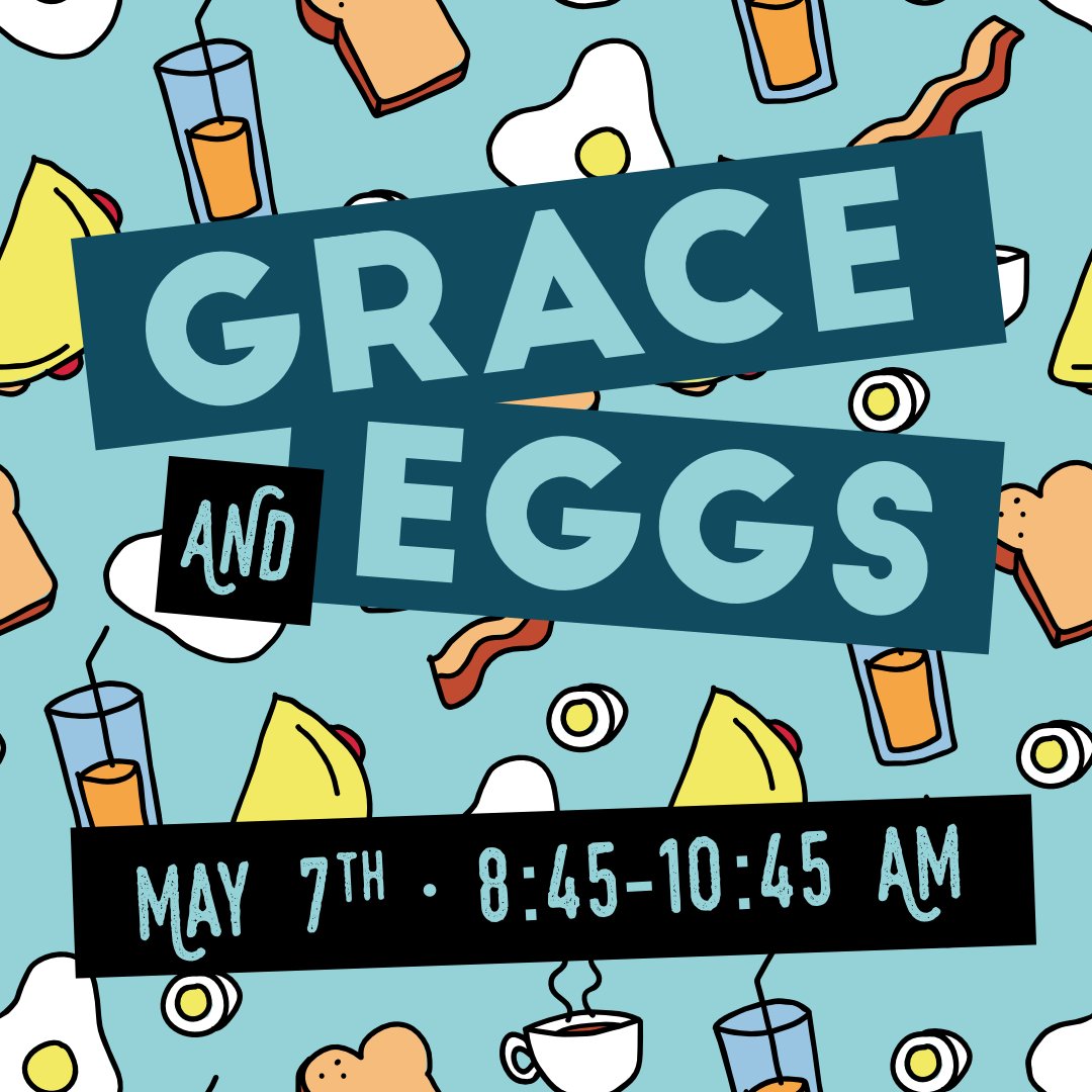 Today from 8:45-10:45 AM is Grace and Eggs as a part of the GIC weekend in the CLC Gym. We will be raising money for our two youth summer mission trips and be joined by missionary speakers telling us all about the amazing things God is doing in the mission field.