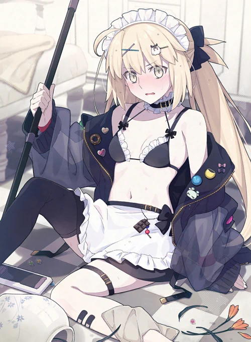 水着メイドキャストリアオルタ #FGO