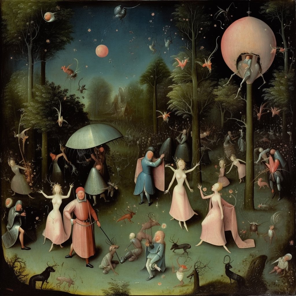 #kidingens #hieronymusbosch passend zu meiner Stimmung.