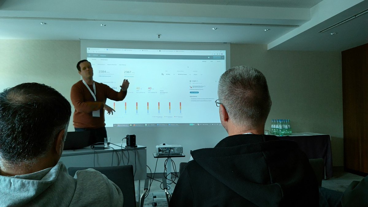 rvanderkruk's tweet image. Master class from @JustSchwendi about #Citrix #analytics #e2evc #BERLIN2023