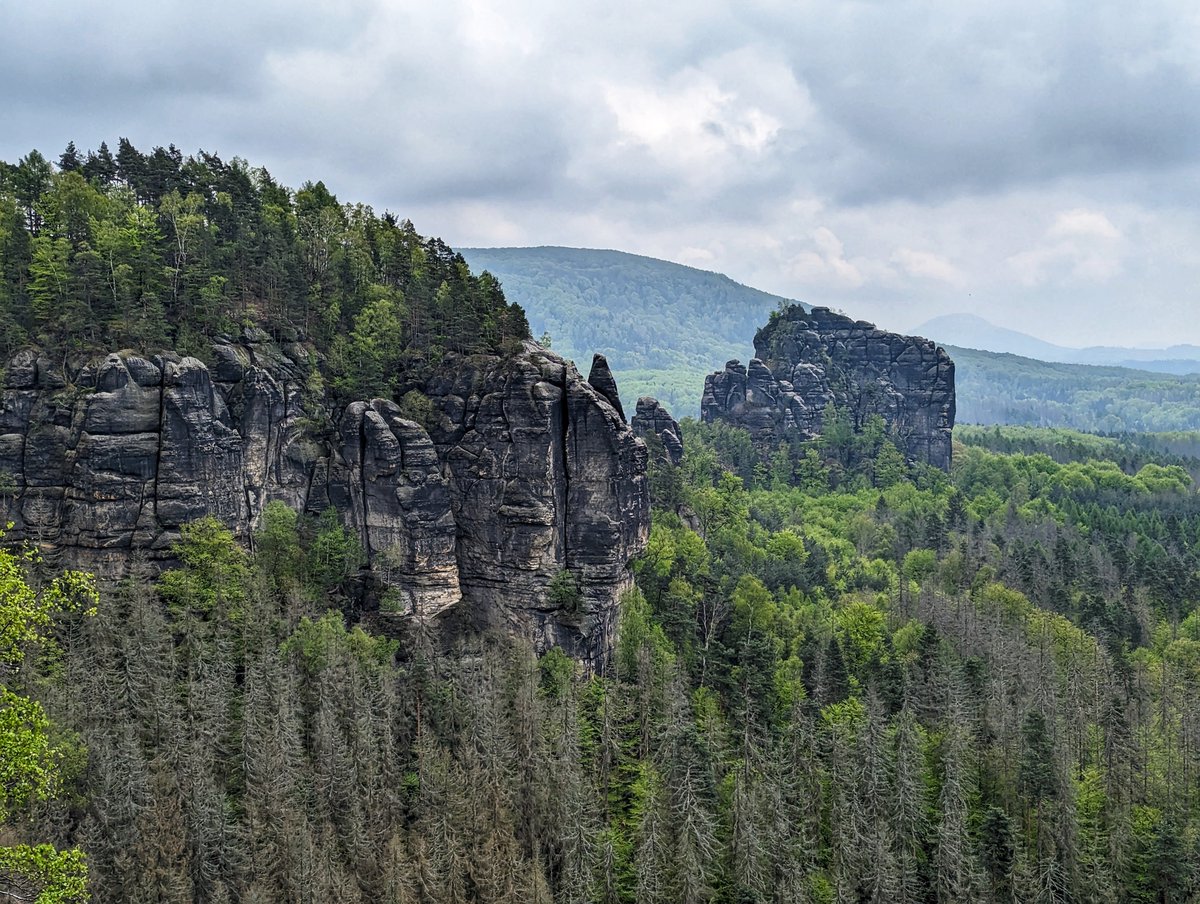 The trip was challenging but definitely worth it!
#SaxonSwitzerland #sachsen #saxony #SächsischeSchweiz #Germany #Malerweg