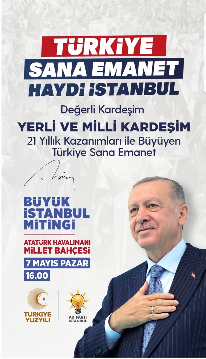 YANINDAYIZ ERDOĞAN diyenler.

Recep Tayyip Erdoğan'a bir Dua yazsın hepsine Amin diyeceğim inşaallah. 

Allah CC sana ledün ilmi versin inşaallah Reis <a href="/RTErdogan/">Recep Tayyip Erdoğan</a>