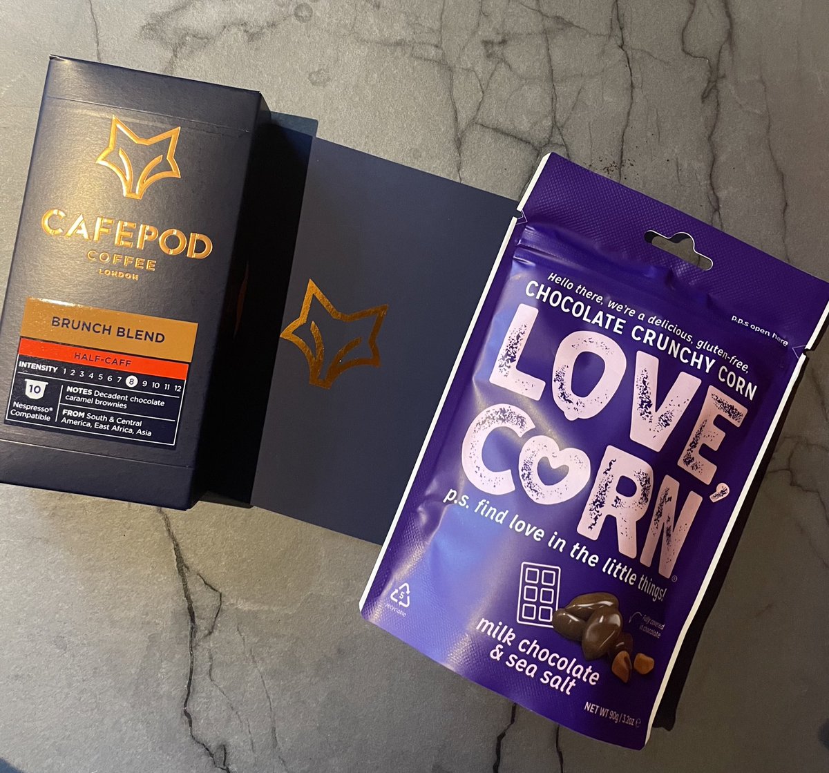 All_Things_New_'s tweet photo. [Gifted] Brunch Blend Cafepod! ☕️ Available on the @cafepod website and on Amazon too 🛒 @lovecorn_snacks #brunch #coffee #halfcaff #coffeepods #nespresso #lovecorn #gifted #wellthisisnew https://t.co/mUzvvb1Y4C
