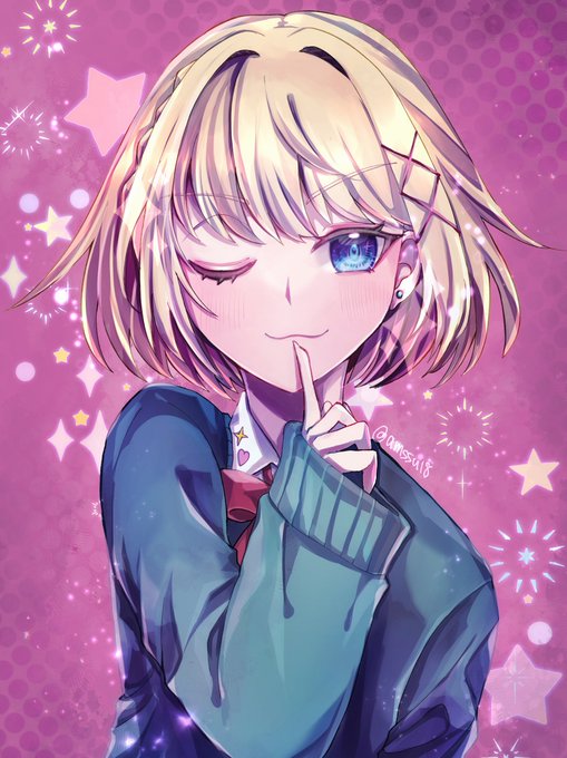 「僕が1番カワイイよね!」 《音無 青葉》 #イラスト #オリジナル