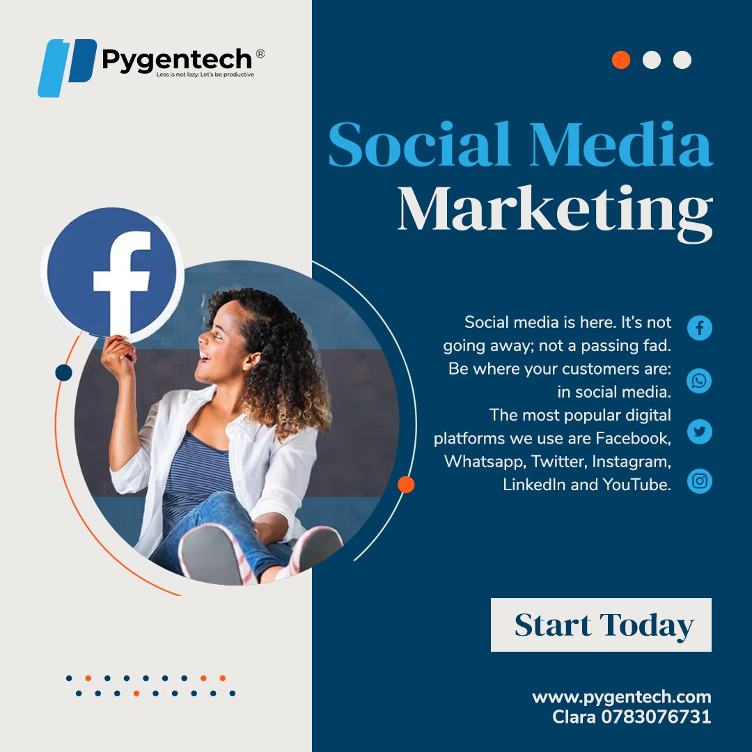 Want to grow your online presence? Need more likes, shares and comments?  Look no further than Pygentech. We are the best in the business, and we guarantee results! Just sign up today and watch your social media accounts explode with activity! #socialmediamangement 😁