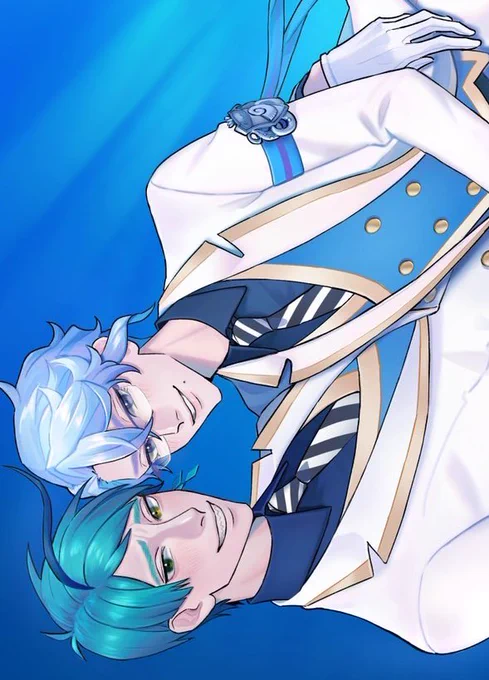 【twst二次創作】 久しぶりにジェイアズ描きました!企画参加のやつです!また告知します!