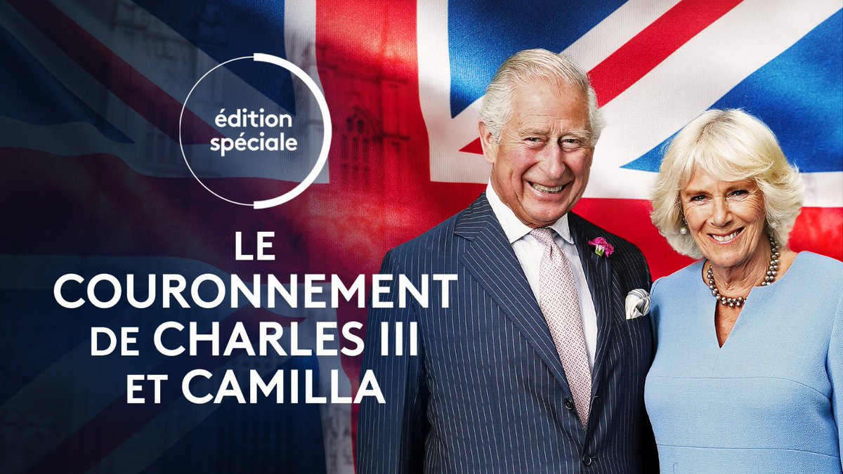 France TV Pro (@francetvpro) on Twitter photo 👑#Audiences @infofrance2
🔴@France2tv LEADER avec le Couronnement de #CharlesIII
Les tvsp étaient au R-V de cet evt historique :
📍1,7M tvsp / 28,3 % PdA (8h59-11h48)
📍3,7M tvsp / 30,2 % de PdA
📍Pic à 4,8 M tvsp à 13h18
<a href="/JulianBugier/">Julian Bugier</a> <a href="/bernstephane/">Stéphane Bern</a> <a href="/adeclermont/">Adélaïde de CT</a> 👑#Audiences @infofrance2
🔴@France2tv LEADER avec le Couronnement de #CharlesIII
Les tvsp étaient au R-V de cet evt historique :
📍1,7M tvsp / 28,3 % PdA (8h59-11h48)
📍3,7M tvsp / 30,2 % de PdA
📍Pic à 4,8 M tvsp à 13h18
<a href="/JulianBugier/">Julian Bugier</a> <a href="/bernstephane/">Stéphane Bern</a> <a href="/adeclermont/">Adélaïde de CT</a>