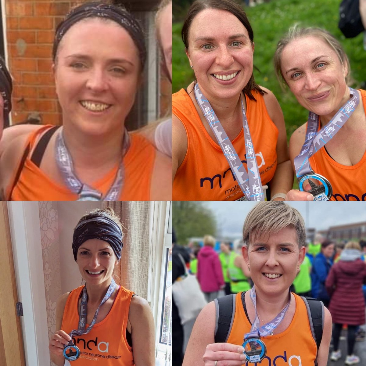 Throwback to last Sunday's #Belfastmarathon when 5 members of #CoMCTeamEmerald ran the relays with their obstetric and midwifery colleagues to raise money for MND. A truly fantastic amount was raised 🙌 it was a FANTASTIC effort from everyone. #teamSHSCT