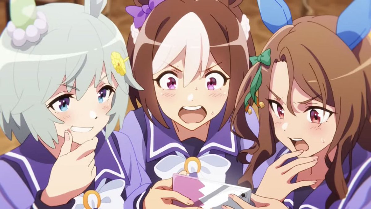 今回スぺちゃん達もレースを観戦してたけど、この3人ってナリタトップ