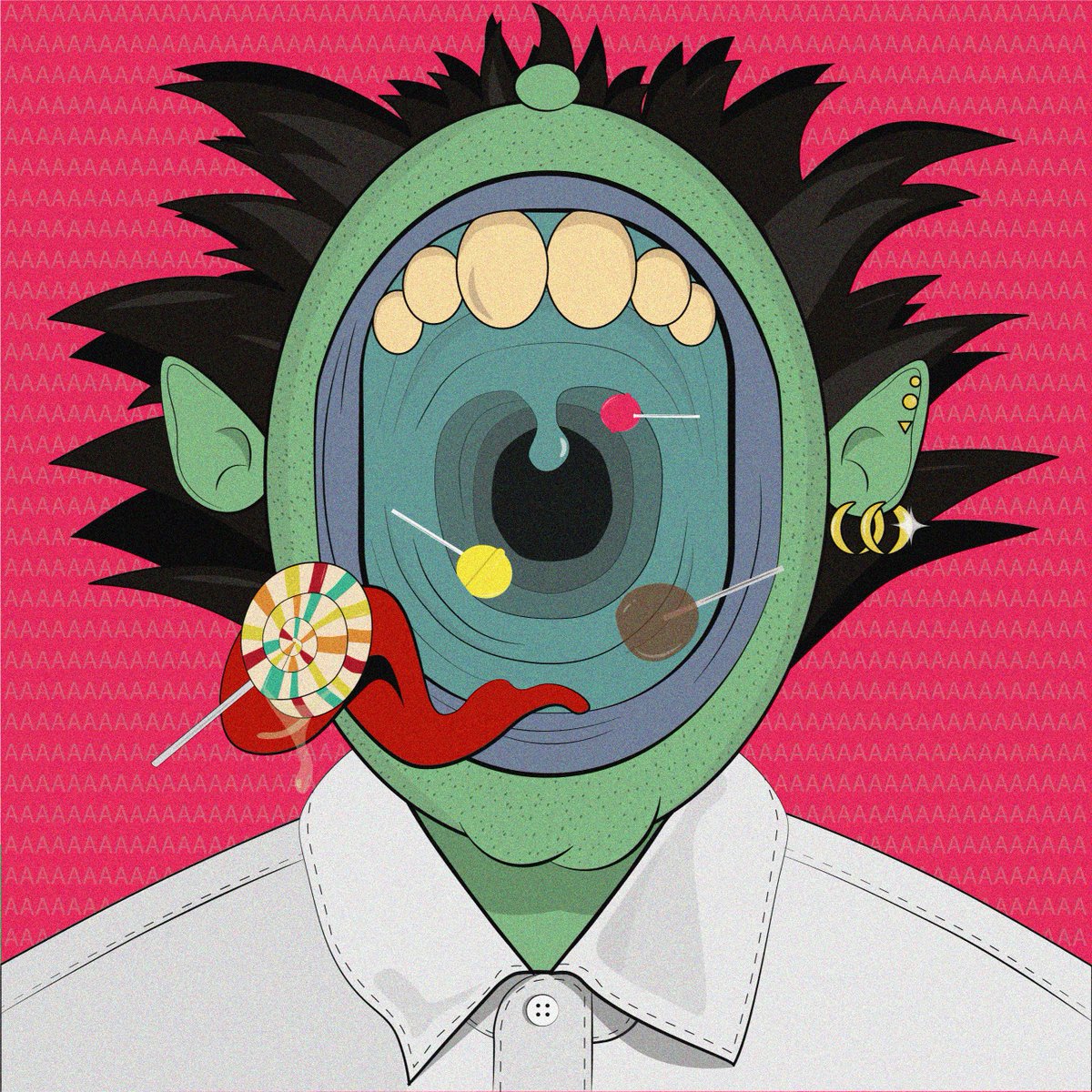 Stand out from the crowd.

Scream.