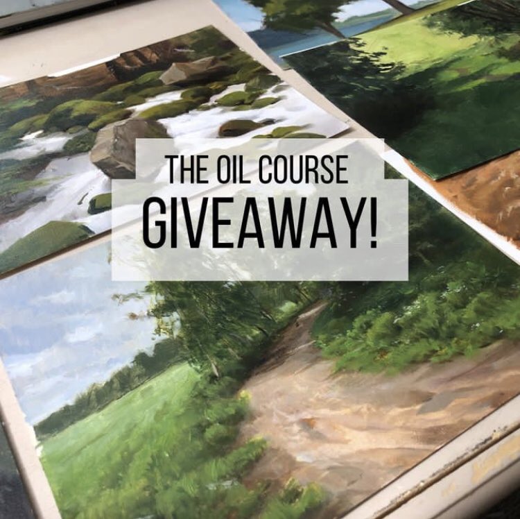 JDonaldson_art's tweet photo. ✨ RT and comment for a chance to win an auditing spot in my upcoming oil painting class - winner to be announced Monday - starts may 21 https://t.co/9rnPGcqE9c