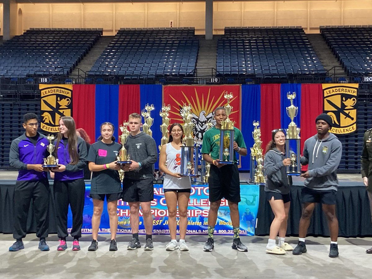 Had a great weekend at @ArmyROTC 2023 JROTC National Fitness Championship. Placed 2nd in the 3k run!