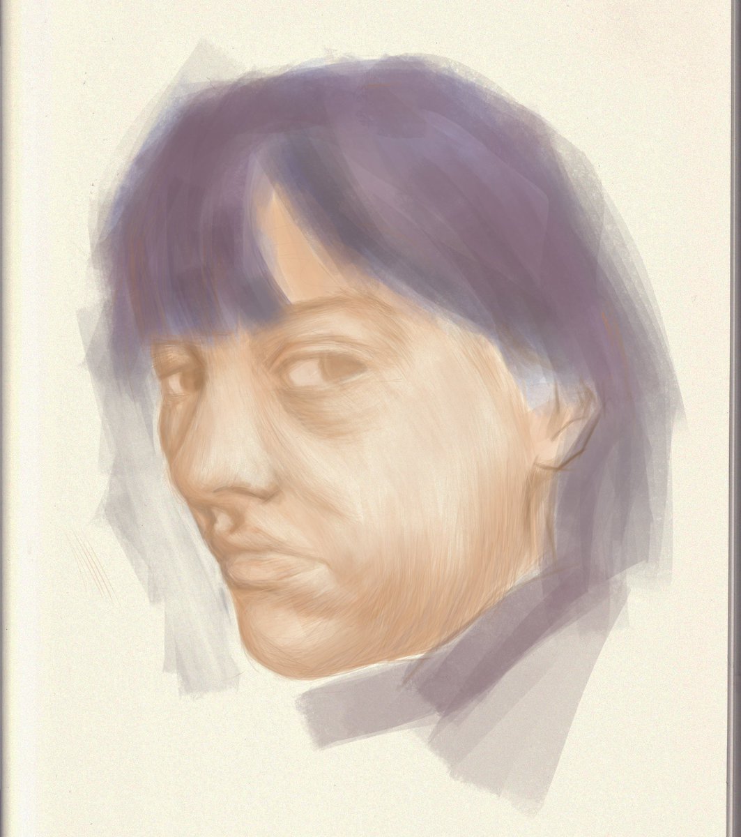 #portrait #digitalart #sketch #painting