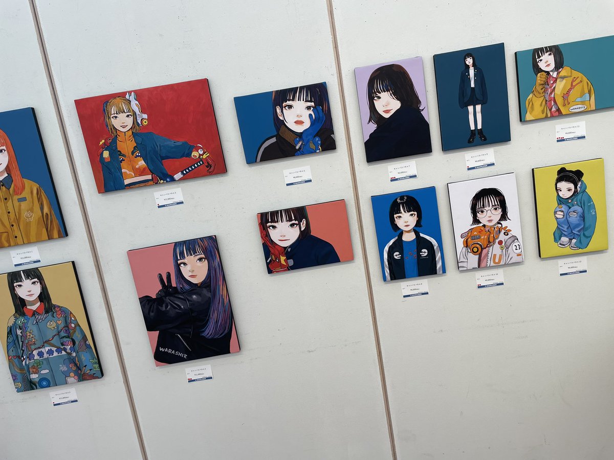 kunucan's tweet photo. ざしきわらしさんの個展行ってきました！すごく幸せ空間でした🥰 https://t.co/lNduMcEulp