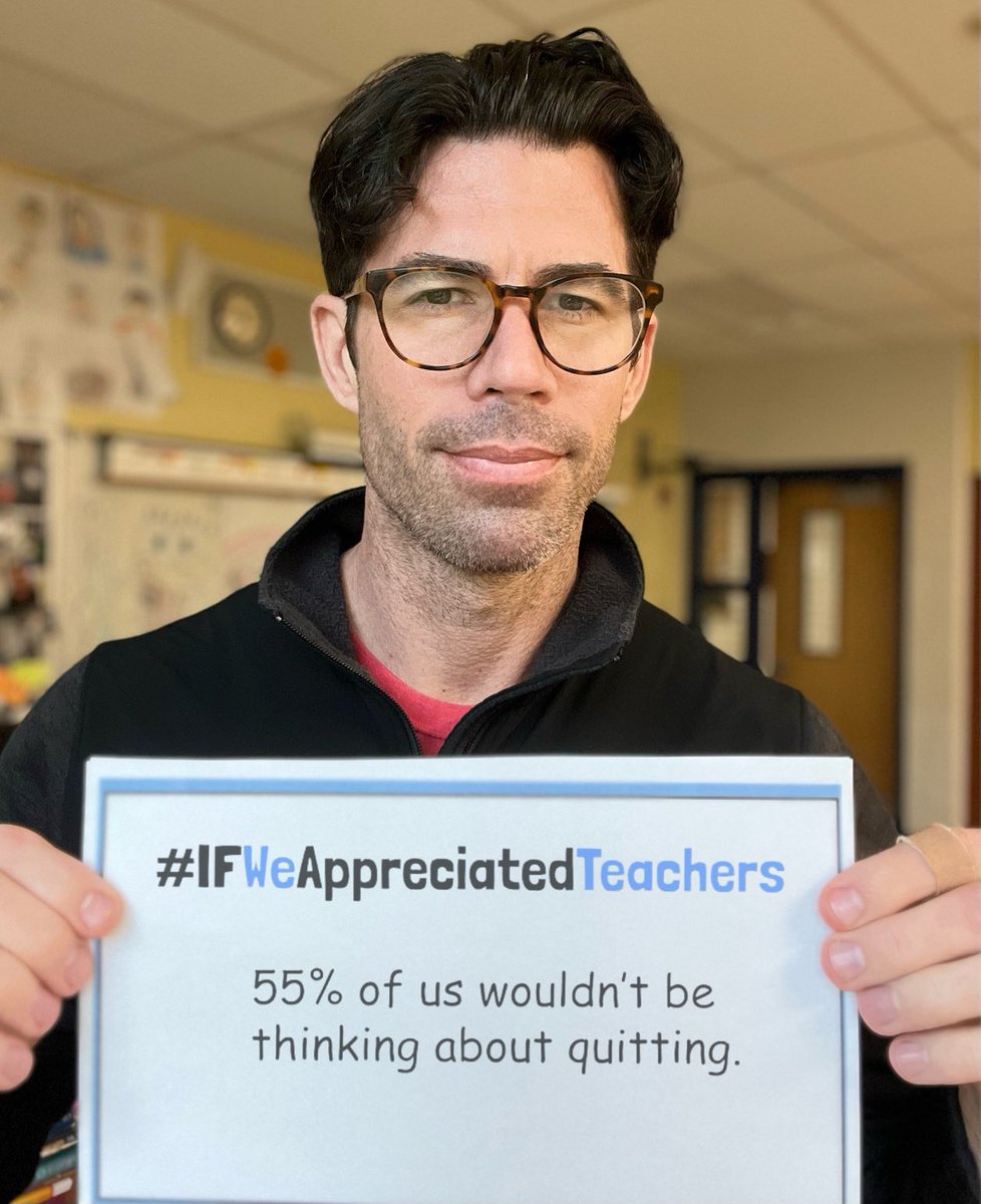 If you are a teacher or you support teachers, please feel free to share what needs to change before there aren’t any teachers left. #IfWeAppreciatedTeachers Link to the template: docs.google.com/presentation/d… #TeacherAppreciation