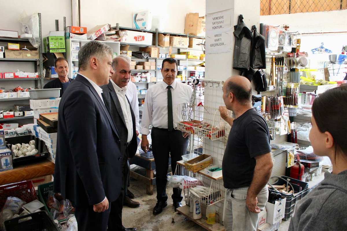 Yumurtalık Akdeniz Mahallesi'nde esnafımızı ziyaret ettik.