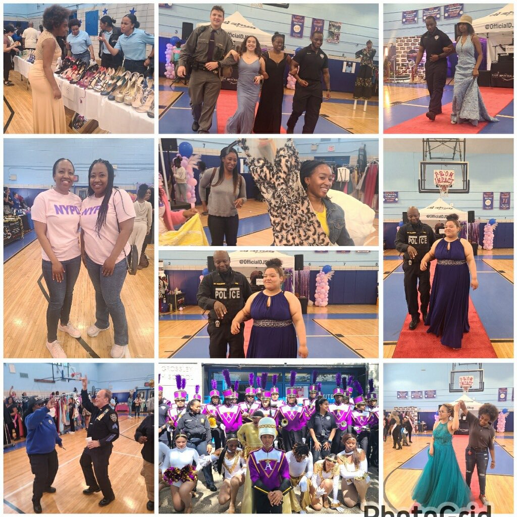 NYPDQueensSouth's tweet photo. Shout out of thanks to everyone who made Patrol Borough Queens South Prom Impact successful for the 8th year in a row! @nycpolicefdtn #copsandcommunity https://t.co/aGZy9DPhAz