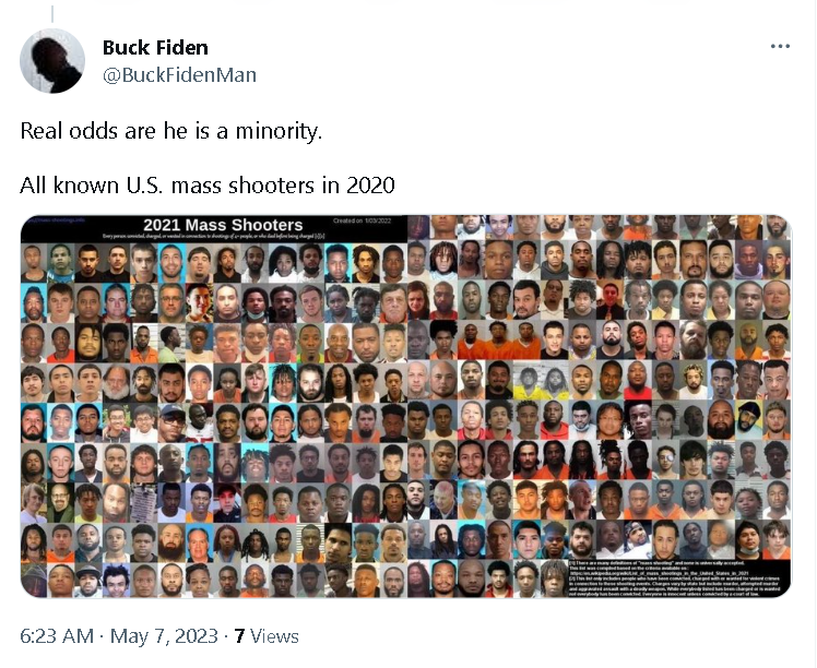 photowarrior's tweet photo. @BuckFidenMan Posting a racist misinfo meme does not necessarily mean you are a stupid racist ...& that's not what I am claiming when I post the truth. #WhiteTerrorists #CulturalGenocide #Colonialism #OilWars #LithiumWars
Have a great day!
#GunControlNow #GunControl
#Allen #Texas #USA 🇺🇸 https://t.co/gkW9y7Scp7
