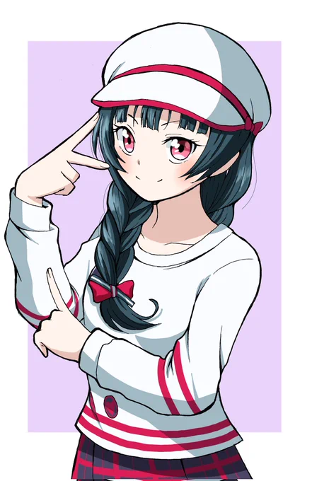 ご依頼絵です ラブライブサンシャイン 津島善子