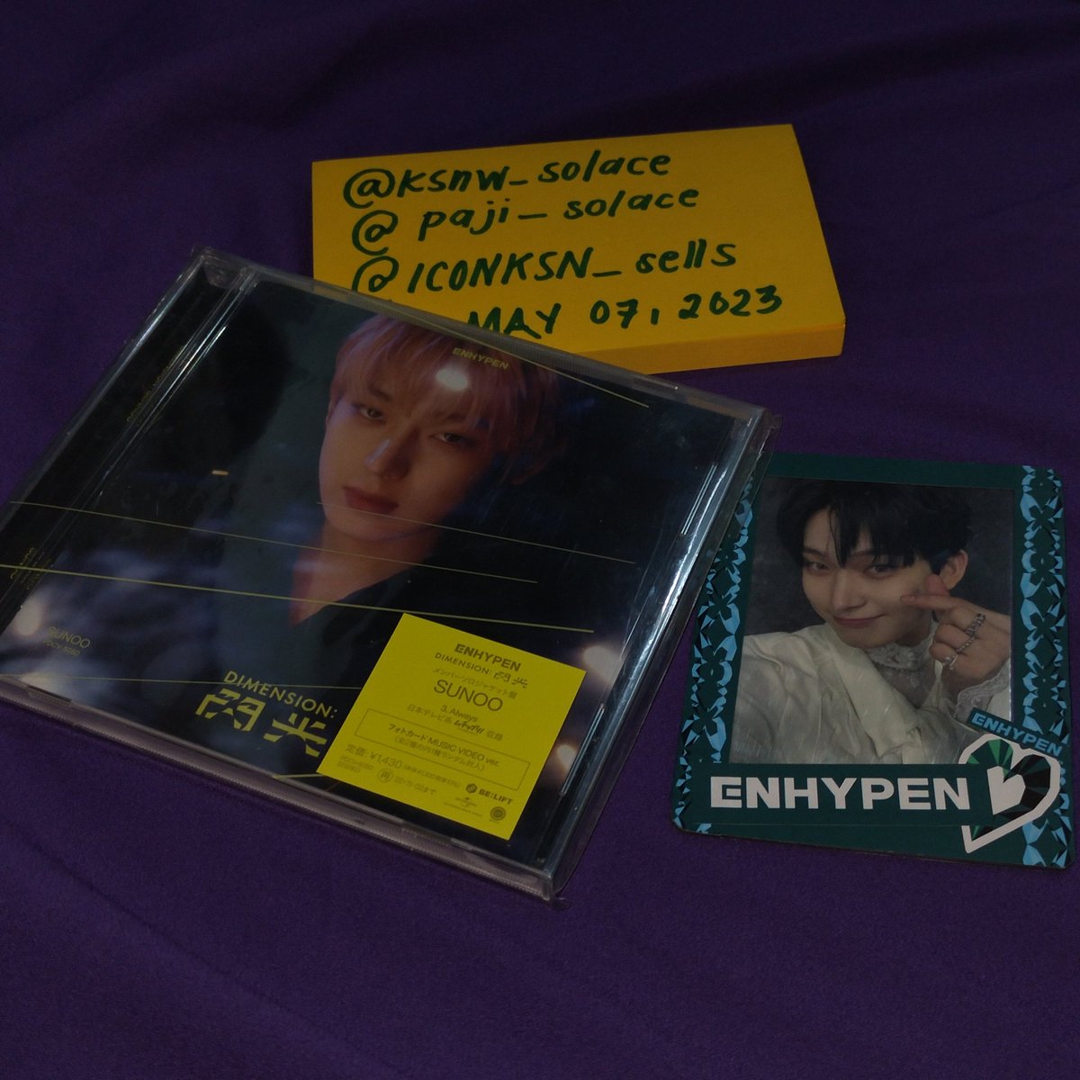 ksnw_solace's tweet photo. 𓈈 #seyllsbudols 🏁
wts lfb ph

- check pic and thread for price per piece/set
🖇 loc: bulacan
🖇 mop: gcash
🖇 mop: sco
🖇 maximum of 7 days reservation 

t. enhypen treasure seventeen photocard pc 

@pajisolace https://t.co/7s5qNegZVv