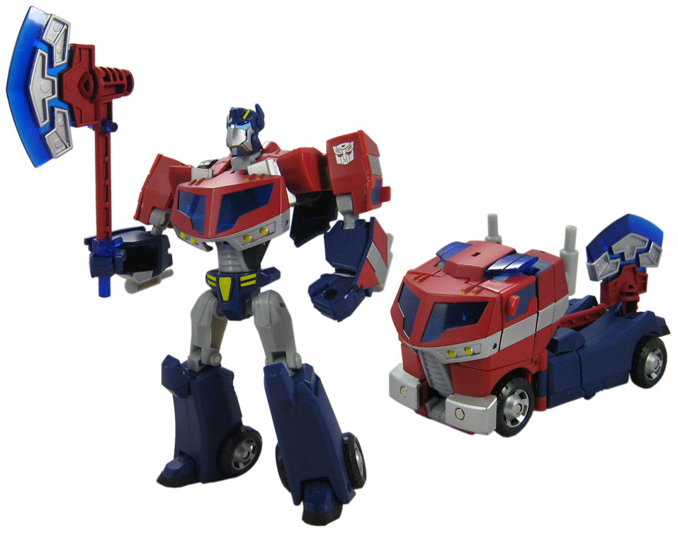 AssTransformers's tweet photo. The only way to obtain a clean version of the Animated Earth Mode Deluxe Class Optimus Prime was by winning a lottery in Japan. (2010) https://t.co/3WnDWUBBx8