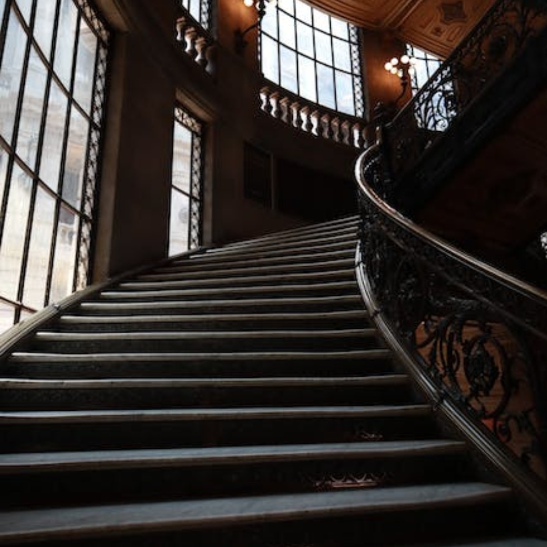 Losing weight doesn't have to be hard. Even the smallest steps will lead you to your goals. Depending on how you look at things this image will be, these steps will be an "uphill battle" or "gracefully towards my goal." Mindset matters!!!  
#WeightLoss #MindsetMatters #SelfLove