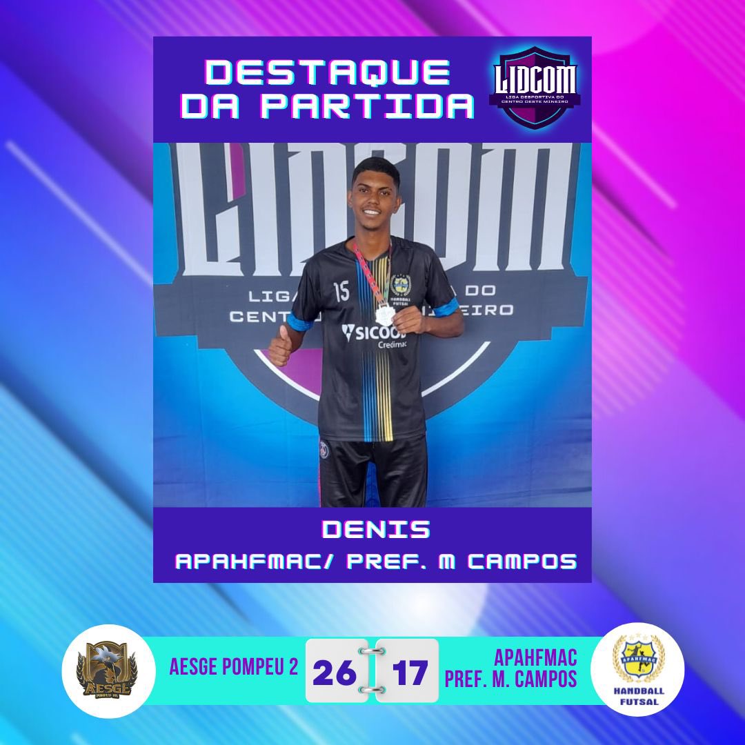 lidcom_mg's tweet photo. DESTAQUES DA PARTIDA - HANDEBOL MASCULINO INFANTIL E JÚNIOR 

Etapa Pará De Minas

Parabéns pelo excelente resultado dentro da quadra!👏🏻👏🏻 https://t.co/CTsX4GbCia