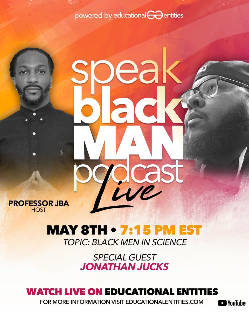 Super excited to highlight @KindeziSchool West Science Teacher, Jonathan Jucks on SBM season III highlighting Black males in Science 🧪. 🔗educationalentities.com #SBM #AllenforAPS #teacher #STEM #science #innovation #schoolchoice #ProfessorJBA 🎙️