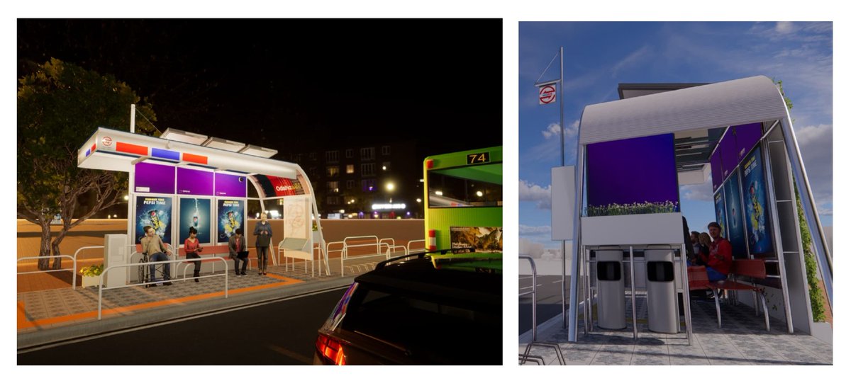 CRUT_BBSR's tweet photo. Check out these stunning designs proposed by the winners of the Bus Queue Shelter and Bus Pole Design Competition! Heartiest congratulations to the innovative minds!
#BusQueueShelterDesign #BusPoleDesign
#PublicTransportation
#Innovation
#DesignCompetitionWinners https://t.co/dOgd6A7Pdn