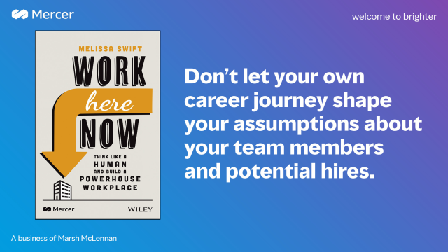 DaveMarczuk's tweet photo. Our own @meswift explores how to marry economics and #empathy with 90 strategies that organizations and teams can employ to create a workplace where people are the fuel, not the brakes. #LetsMakeWorkWork #HR https://t.co/Sucnn55cjz https://t.co/r8wz7EeCin