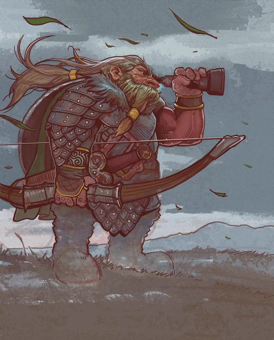 Dwarf Ranger by jason j Lee