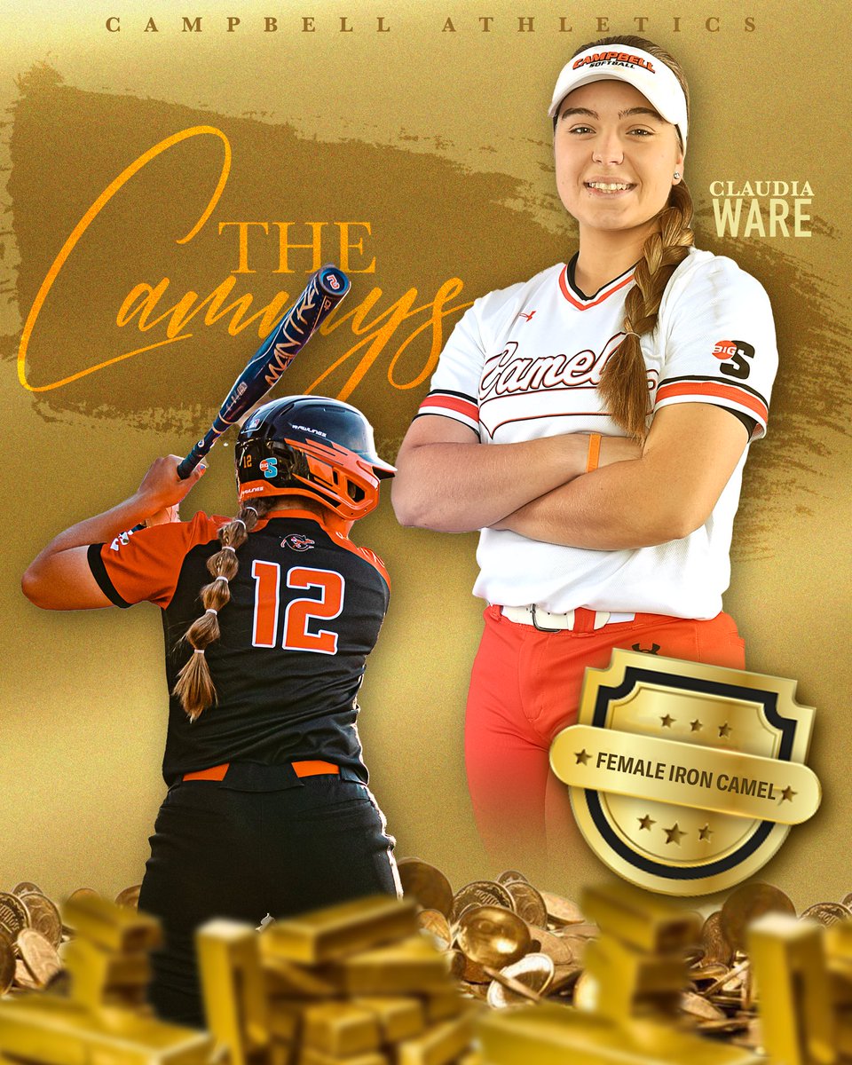 GoCamels's tweet image. ✨Your 2023 Female Iron Camel, Claudia Ware✨

@GoCamelsSB | #2023Cammys