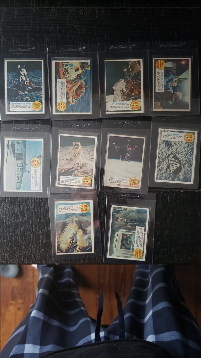 JoshuaRCook's tweet photo. Hey @PSA how about a #spacecards special for @NASA @SpaceX launches, and Wex Foundation inspiration? 1957 and 1969 cards coming your way. AND Muppets - some in space -Wokka Wokka! #sacardcollector @CardPurchaser @elonmusk https://t.co/F7x3C0775A