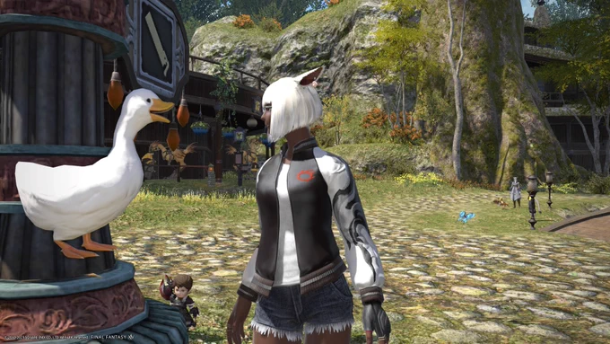 FF14、モグコレようやく100個貯まったので念願のブタ耳飾りをゲットしました!なんと今回は両耳のイヤリングなんですね!嬉しい!両耳にブタ!うちの娘かわいい!かわいいわ! #PS5Share, #ファイナルファンタジーXIV