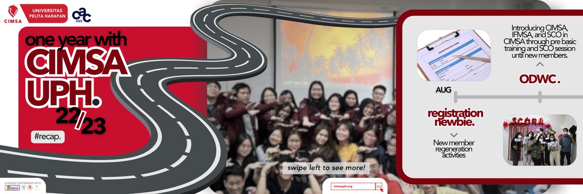 cimsa_uph's tweet photo. [One Year With CIMSA UPH]
#recap https://t.co/eGZZBW8hEK