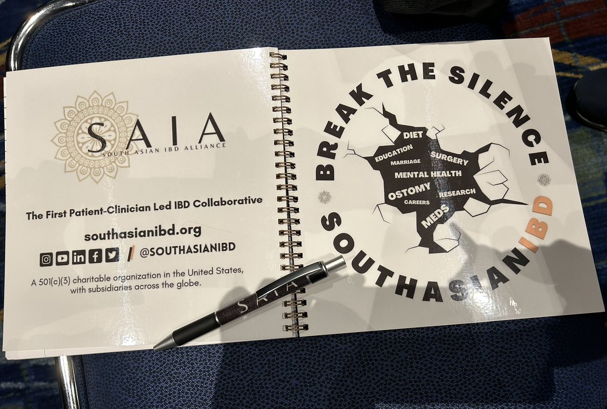 Putting my #SAIA swag to good use at #DDW2023! @southasianIBD @ownyourcrohns @DDWMeeting